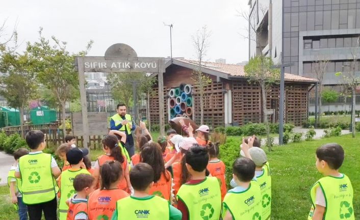 Canik Sıfır Atık Köyü’nde çocuklara uygulamalı eğitim