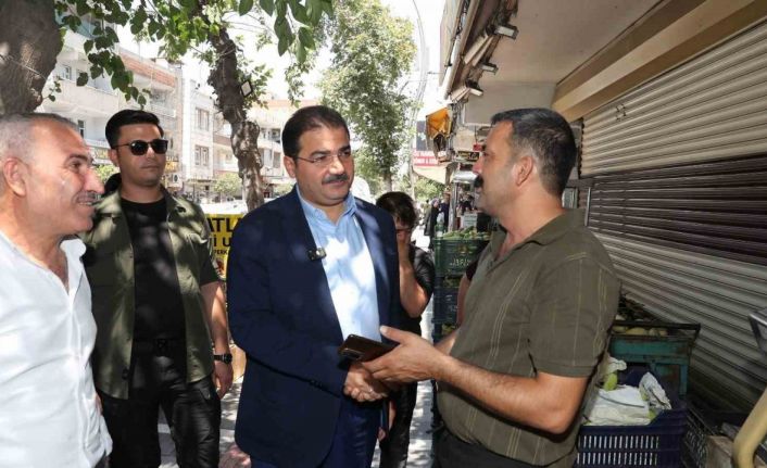 Canpolat, Devteyşti Mahallesi’nde vatandaşla buluştu