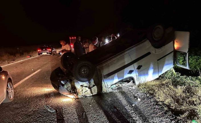 Çaycuma’da direksiyon hakimiyetini kaybeden otomobil takla attı: 1 yaralı