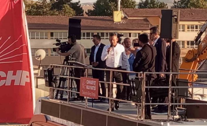 CHP Genel Başkanı Özel, Malatya’daki mitingde konuştu