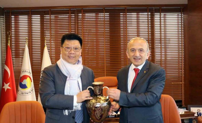 Çin Başkonsolosundan Manisa TSO’ya ziyaret