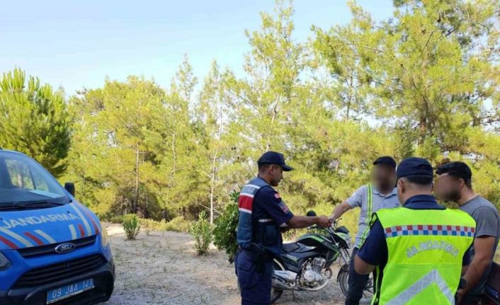 Çine’de jandarmadan sulak ve ormanlık alanlara sıkı denetim