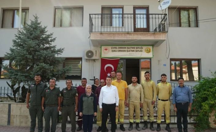 Çivril Kaymakamı Fatih Cıdıroğlu’ndan orman şefliklerine anlamlı ziyaret