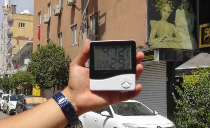 Cizre’de termometre 47 dereceyi gösterdi
