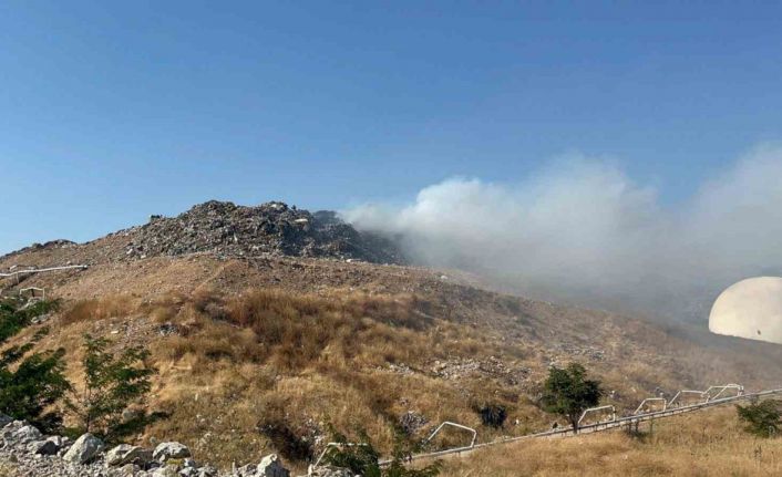 Çöplük yangını kontrol altına alındı