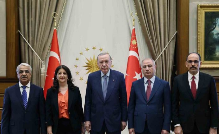 Cumhurbaşkanı Erdoğan, DEM Heyetini kabul etti