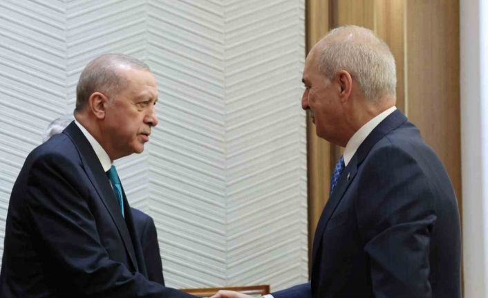 Cumhurbaşkanı Erdoğan, Irak Temsilciler Meclisi Başkanı Meşhedani’yi kabul etti