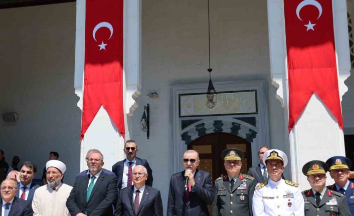 Cumhurbaşkanı Erdoğan yapımı tamamlanan camilerin açılışında konuştu