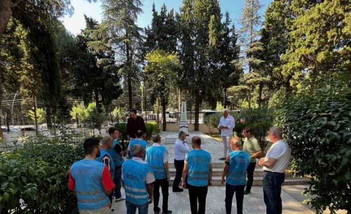 Denetimli Serbestlik yükümlülerinden şehitliğe anlamlı ziyaret