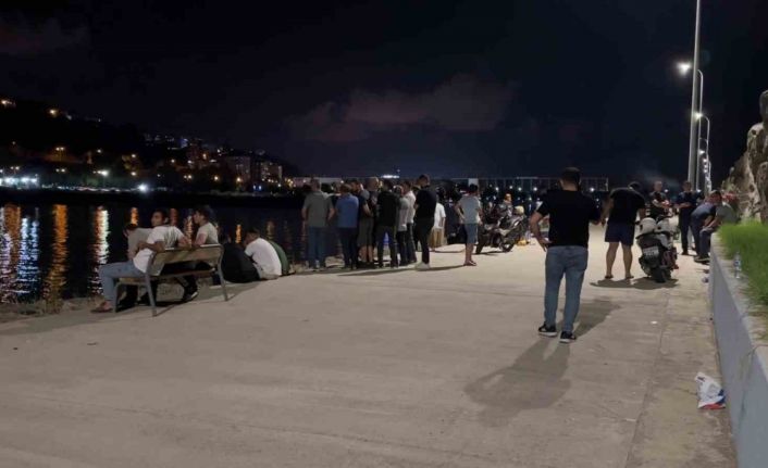 Denizde kaybolan şahsı arama çalışmaları devam ediyor