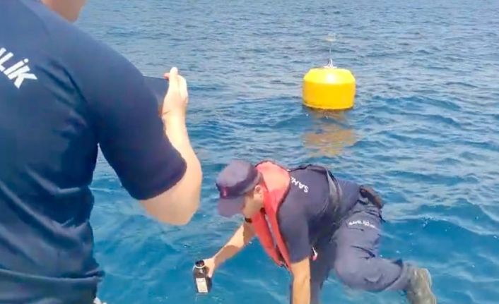 Denize atık bırakılan marinanın yetkilisine adli kontrol