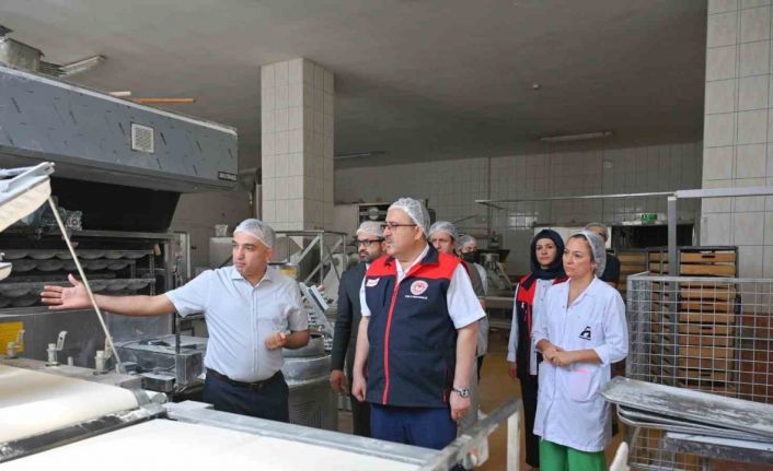 Denizli’de ekmek fırınlarında denetim yapıldı