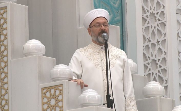 Diyanet İşleri Başkanı Erbaş’tan, orman yangınları sebebiyle yağmur duası