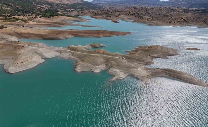 "Diyarbakır’ın Maldivleri" havadan görüntülendi