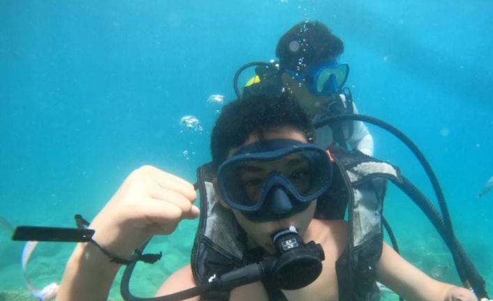 Doğuştan bir kolu ampute olan Mehmet Efe: "Benim engelim yok, sadece hayallerim var"