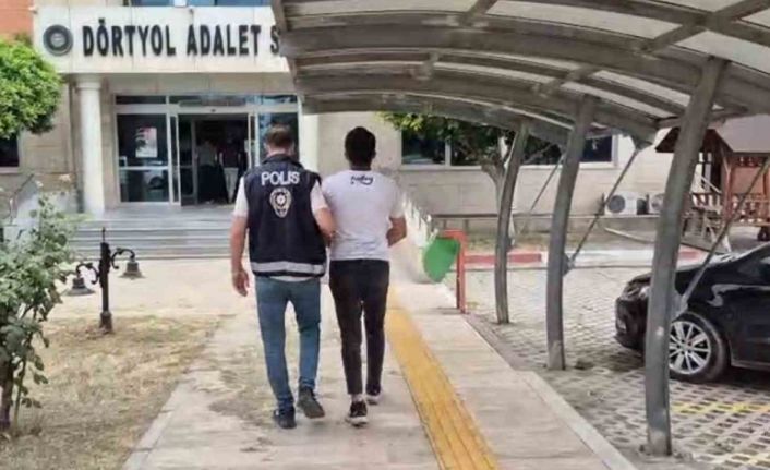 Dörtyol’da hırsızlık şüphelisi şahıs yakalandı