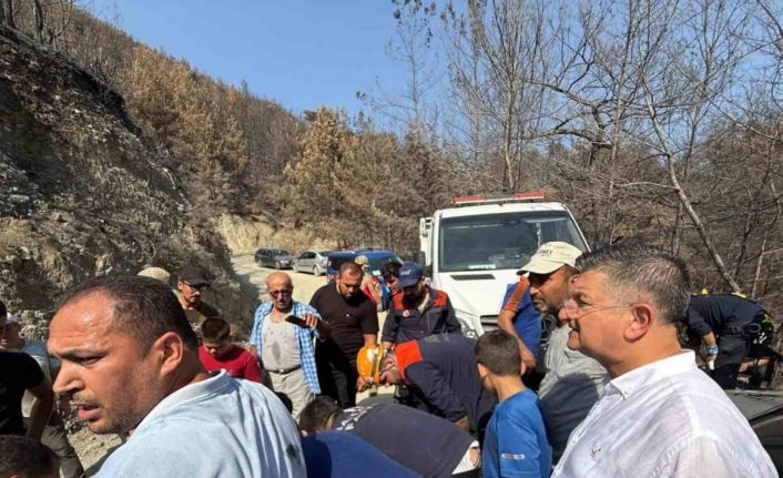 Dörtyol’da uçurumdan düşen şahıs yaralandı