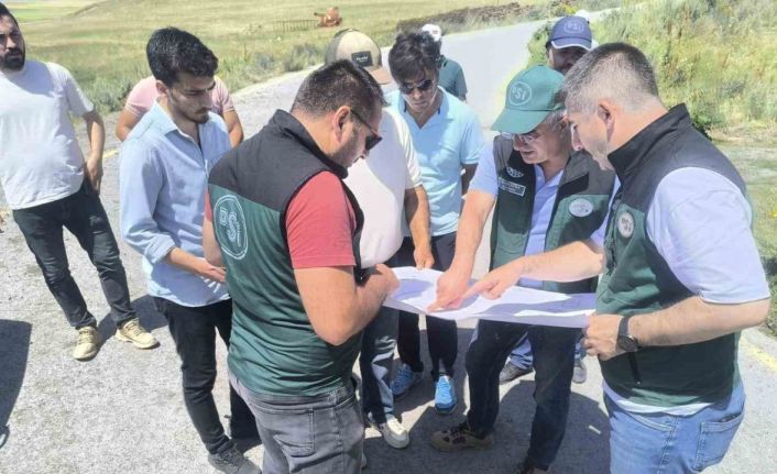 DSİ Bölge Müdürü Kotan,  yürütülen çalışmaları yerinde gördü