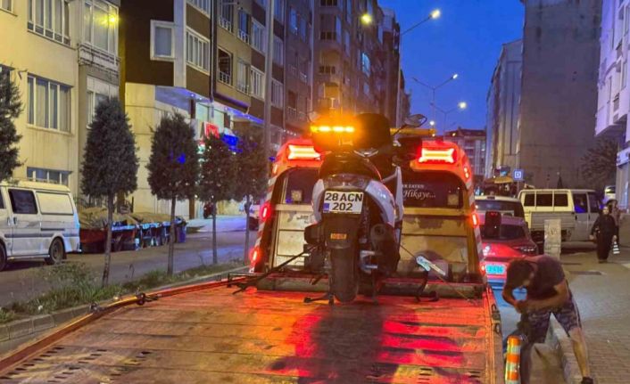 ’Dur’ ihtarına uymadı, motosikleti bırakıp kaçtı