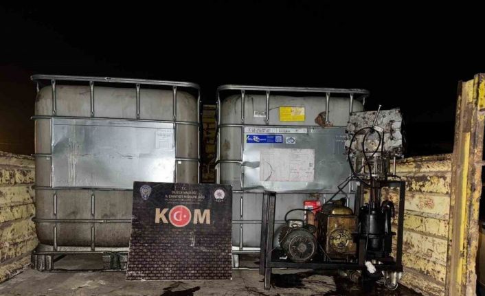 Düzce’de bin 960 litre kaçak akaryakıt ele geçirildi