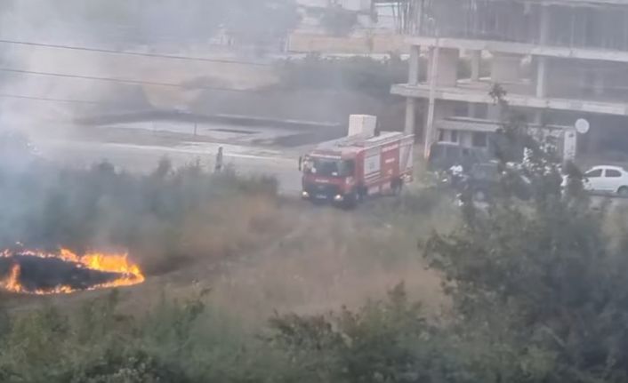 Düzce’de iki farklı noktada çıkan anız yangını söndürüldü