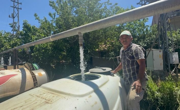 Eğirdir’de elma üreticilerinin su sıkıntısı