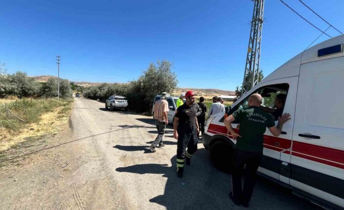 Elazığ’da araç direğe çarptı: 1 yaralı