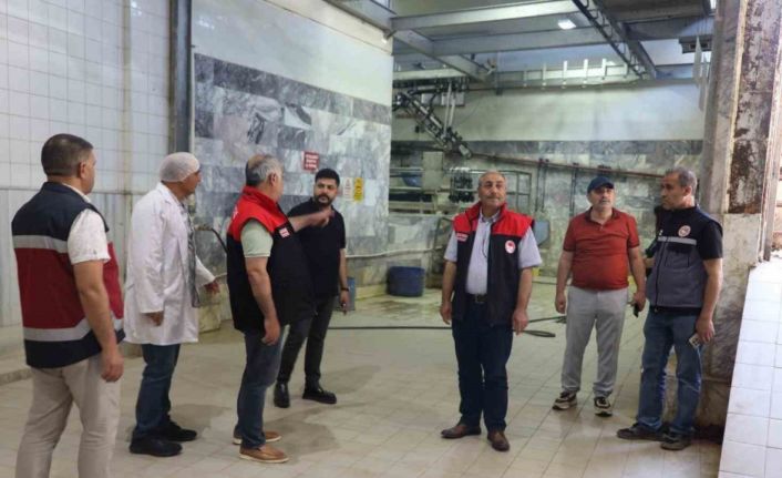 Elazığ’da kırmızı et kesimhaneleri denetlendi