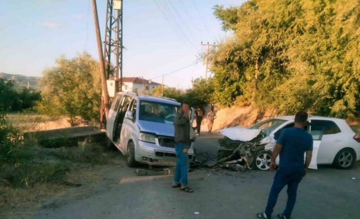 Elazığ’da trafik kazası:1 yaralı