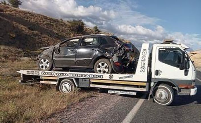 Elazığ’da trafik kazası: 1 yaralı