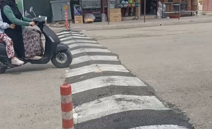 Elektrik hattı korunsun diye yapılan kasis, motosikletliyi hastanelik etti