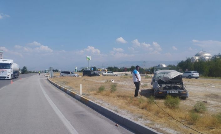 Ereğli’de kamyonet takla attı: 5 yaralı