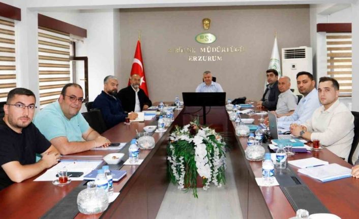 Erzincan 1. Kısım AT ve TİGH Projesi Değerlendirme Toplantısı gerçekleştirildi