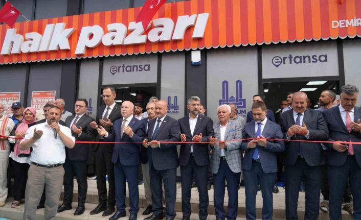 Erzurum’da halk pazarlarının 5’incisi açıldı
