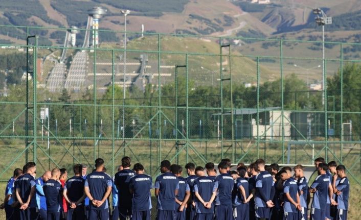 Erzurumspor’da 3. Etap kampı başladı