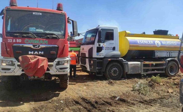 Esenler Belediyesi’nden Bursa’daki yangına anında müdahale
