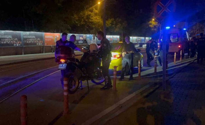 Eskişehir’de ile Motorize Yunus Timi’nin karıştığı kazada 2 polis yaralandı