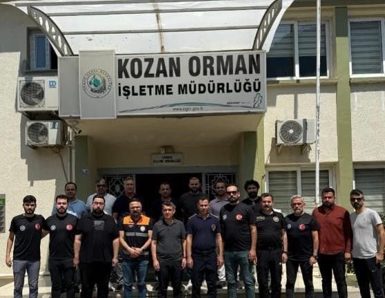 Eskişehir’deki şehitler için Kozan’daki ormancılara taziye ziyareti