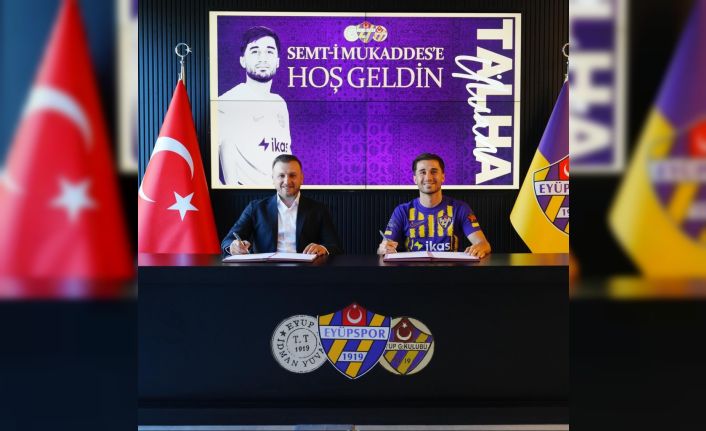 Eyüpspor, Talha Ülvan ile 3 yıllık sözleşme imzaladı