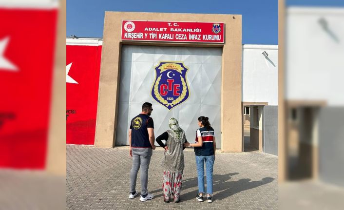 Firari kadın hükümlü Kırşehir’de yakalandı