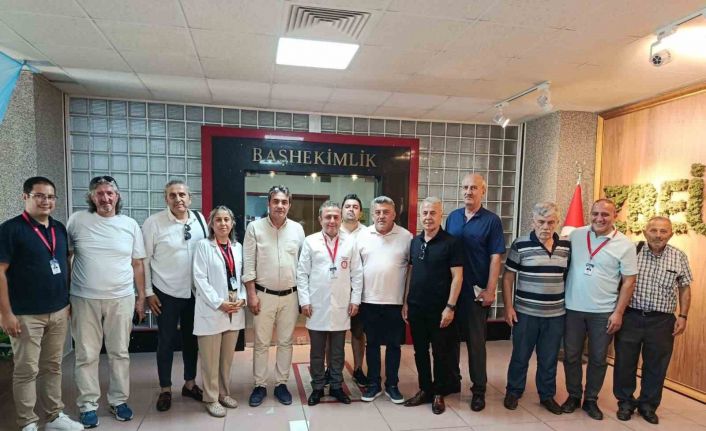 Gazeteciler BEUN Hastanesi’nde sağlık taramasından geçti