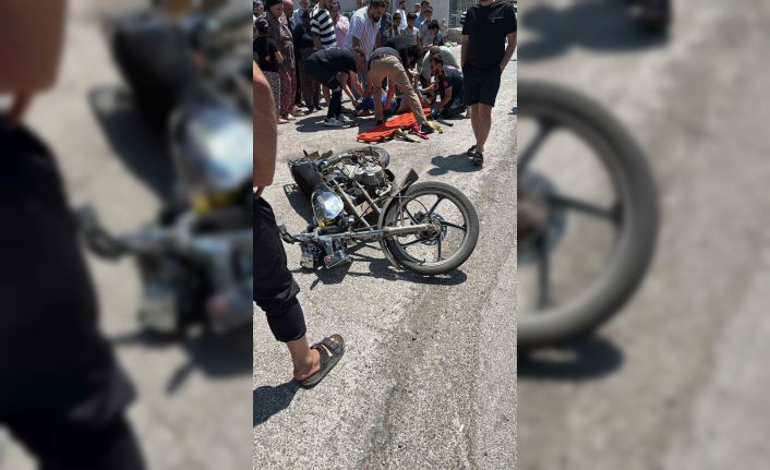 Gaziantep’te motosiklet ile otomobil çarpıştı: 2 yaralı