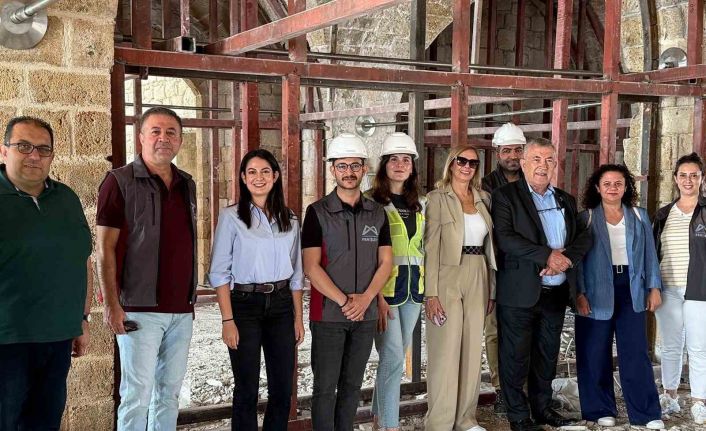 Gazimağusa Heyeti, Mersin’in Kent Mirası Projelerini yerinde inceledi