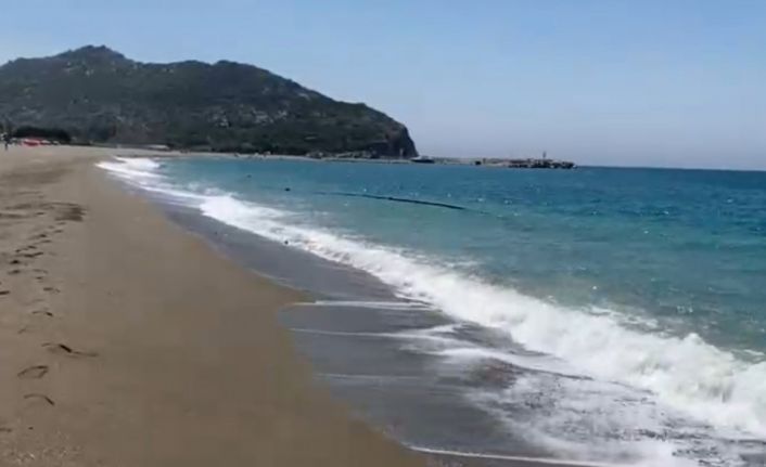 Gazipaşa Selinus Sahili kıyısında 500 metrelik boru bulundu