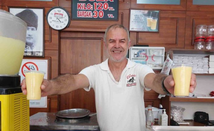 "Geleneksel lezzet olan boza içecek değil yiyecektir"