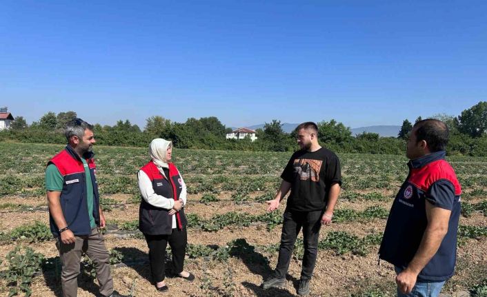 Genç çiftçiden örnek tarım uygulaması