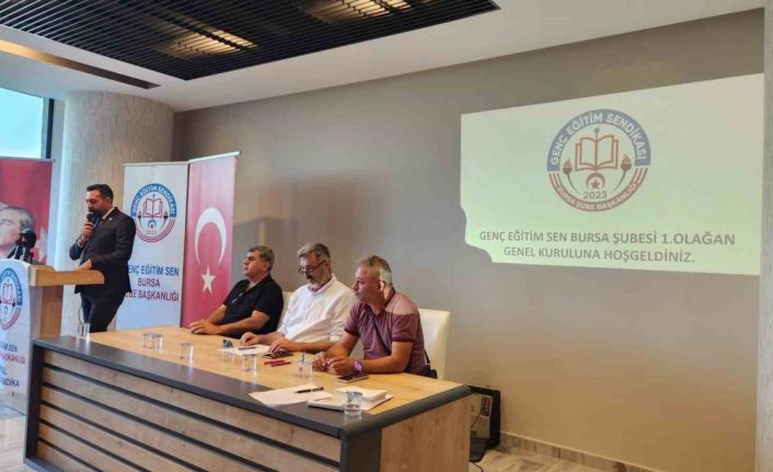 Genç Eğitim Sendikası Bursa Şubesi törenle açıldı