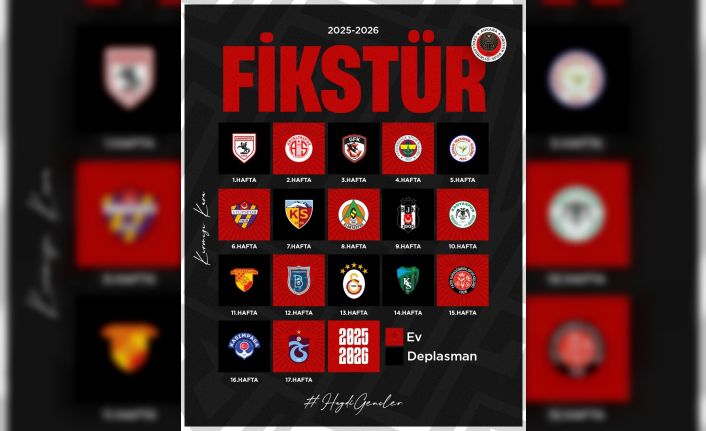 Gençlerbirliği ilk hafta Samsunspor ile oynayacak