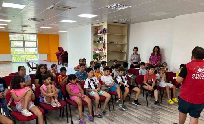 Gençlere yangın farkındalığı aşılandı