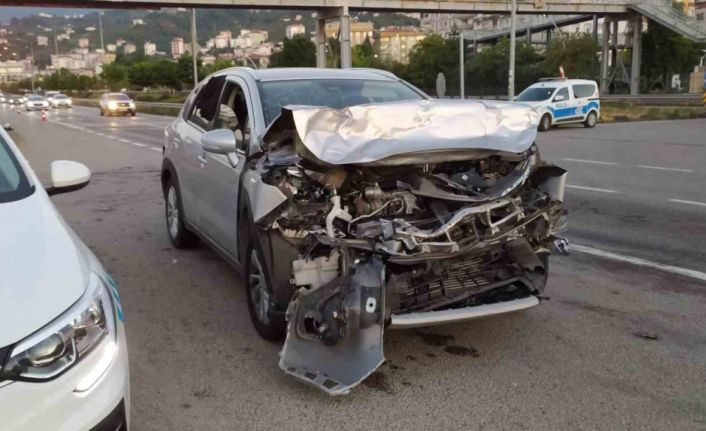 Giresun’da iki ayrı trafik kazasında 7 kişi yaralandı